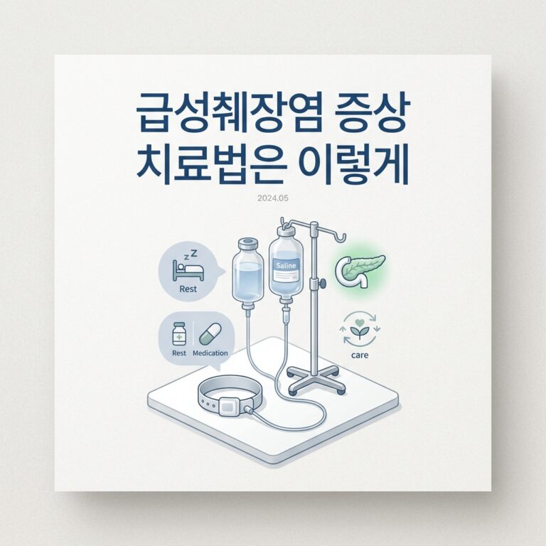 급성췌장염 증상 치료법은 이렇게