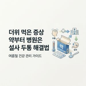 더위먹은 증상 약부터 병원은 어디로?