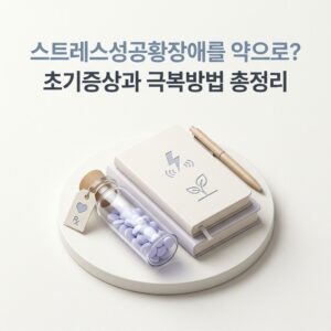 스트레스성공황장애를 약으로? 초기증상과 극복방법 총정리