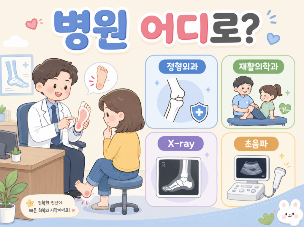 발바닥 통증 병원 어디로가야할까? 이것만 보세요 3 image 175