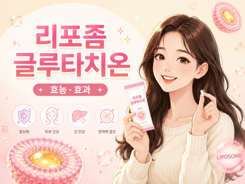 리포좀 글루타치온 효능 효과 성분, 부작용은 없나? 1 image 181