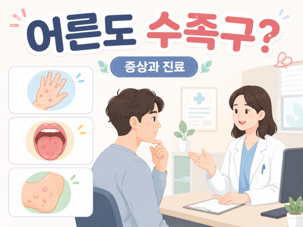 성인, 어른 수족구 증상, 초기 손, 혀 간지러움과 수포까지? 4 image 204