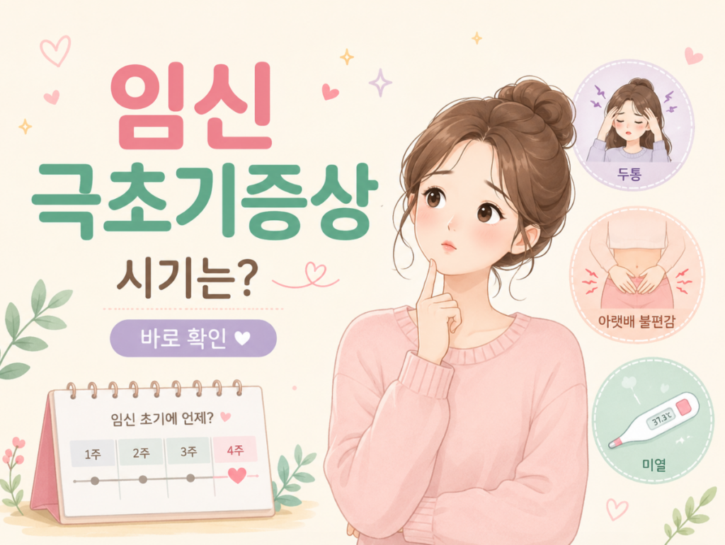 임신 극초기증상 시기는? 배아픔과 두통, 열있다면 바로 확인 1 image 205