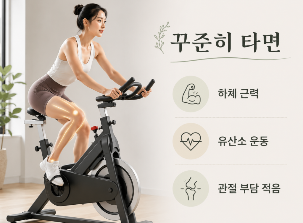 실내 자전거 운동효과, 매일 30분씩 한다면? 2 image 21