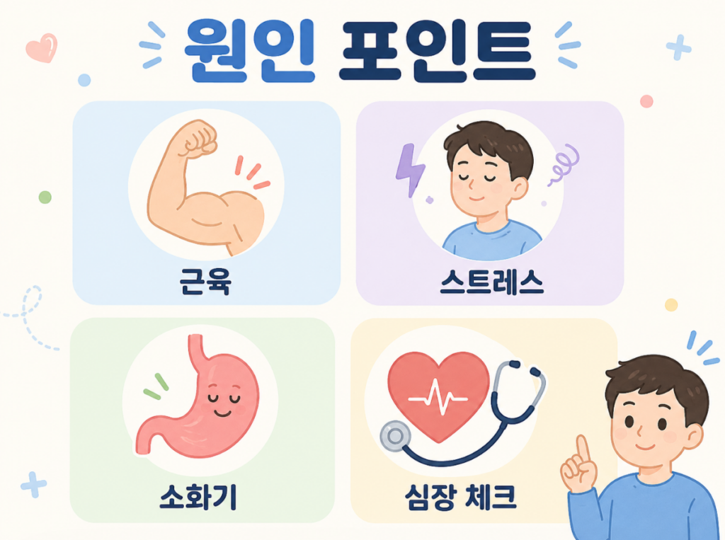 남자 왼쪽 가슴 찌릿한 통증 원인과 병원, 진료과는 어디로? 2 image 254