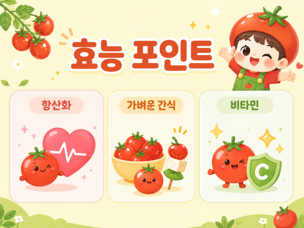 대추방울토마토 효능과 칼로리는 어떨까 보관법 2 image 275