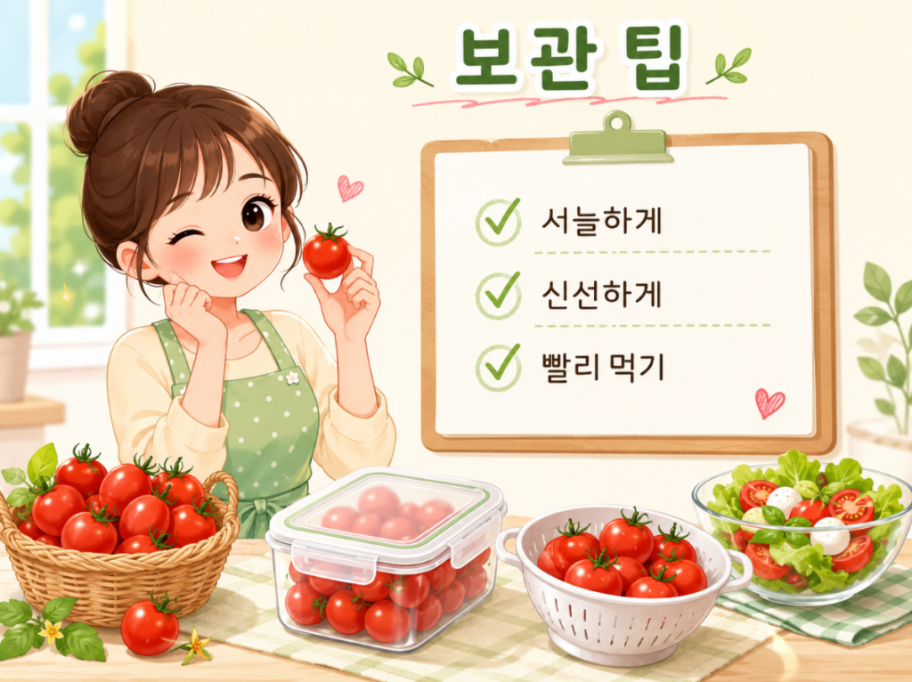 대추방울토마토 효능과 칼로리는 어떨까 보관법 4 image 277