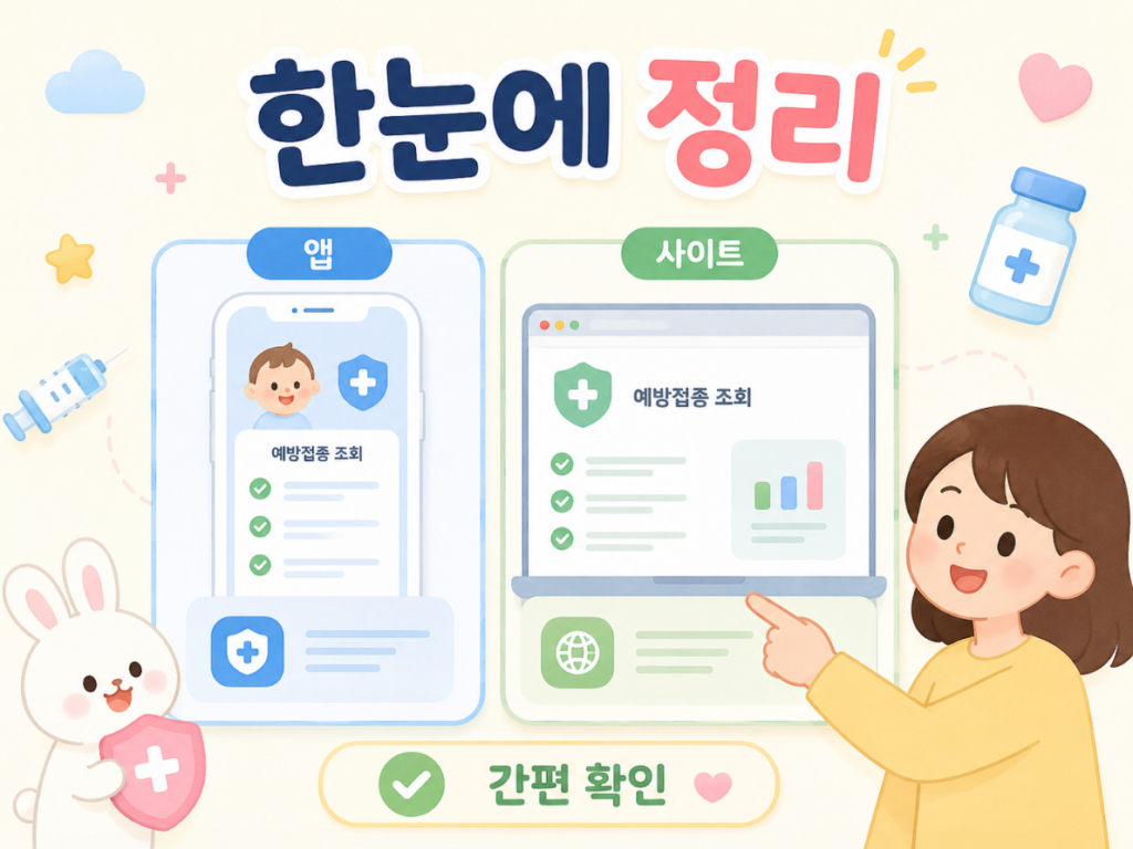 아이 예방접종 조회 방법, 앱과 사이트 정리 4 image 282
