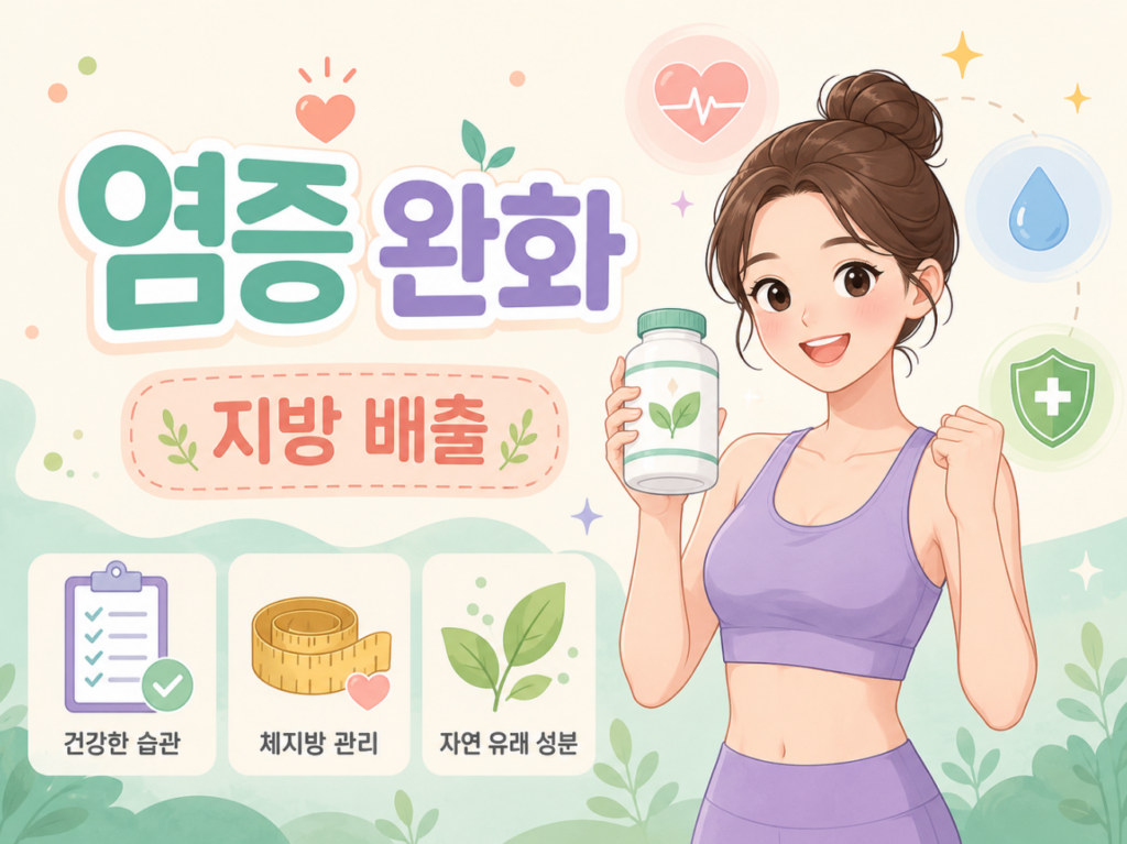 염증 지방배출제, 몸에 염증 배출 및 완화하려면 1 image 291