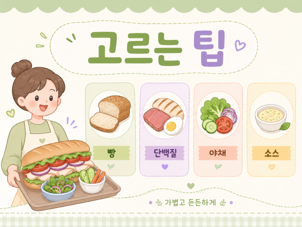 서브웨이 영양성분표 보는법 단백질 충분할까 4 image 308