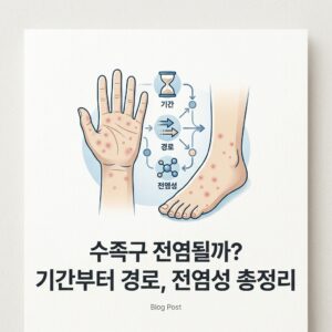수족구전염될까? 기간부터 경로, 전염성 총정리