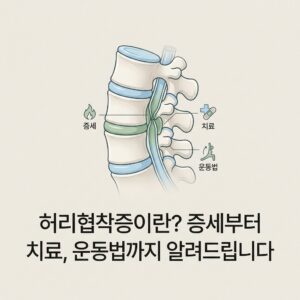 허리협착증이란? 증세부터 치료, 운동법까지 알려드립니다