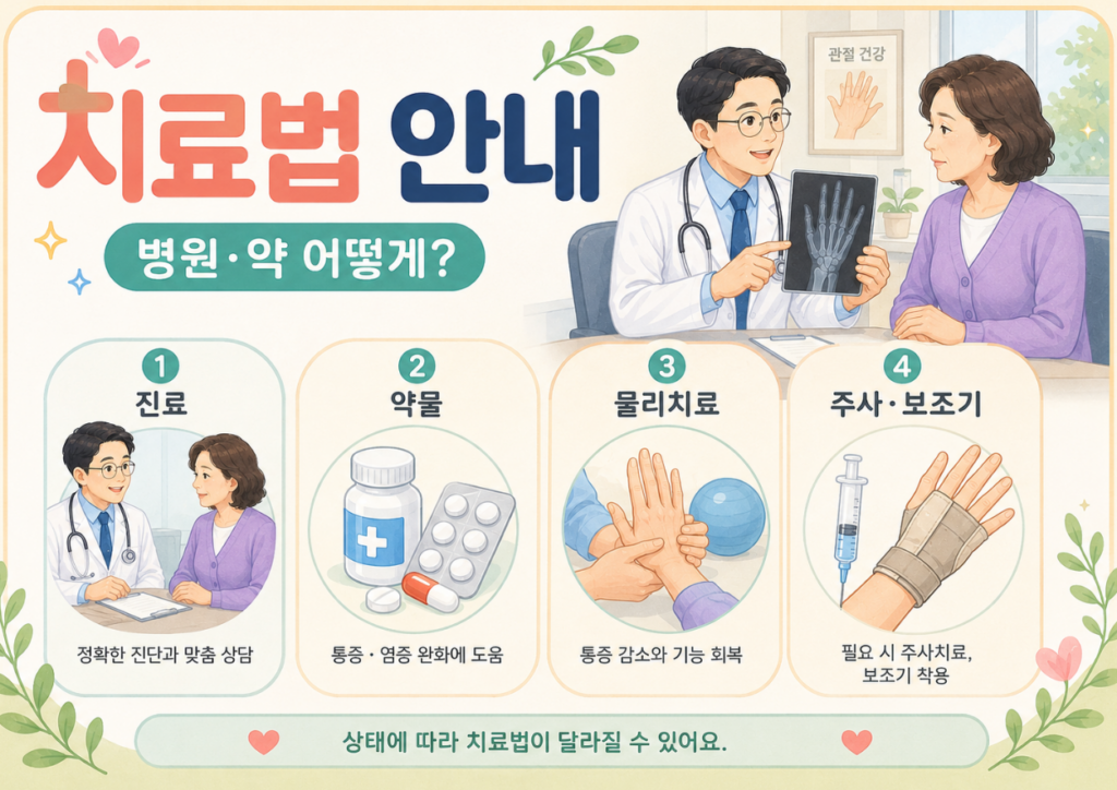 손 관절염 치료법, 병원과 약 원인까지 총정리 3 image 158
