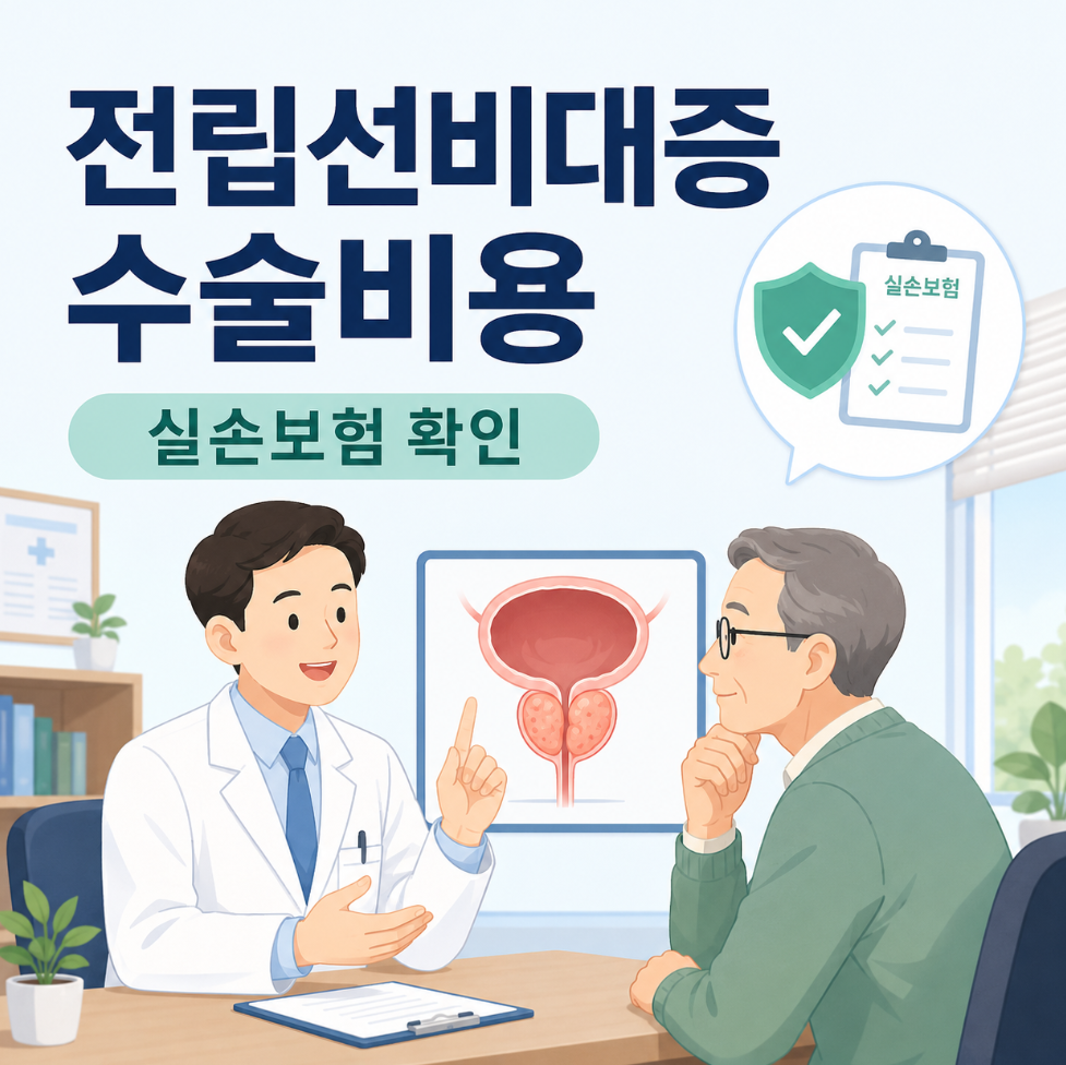 전립선비대증 수술비용 가격 얼마일까? 실손보험 적용여부 확인법 1 image 192
