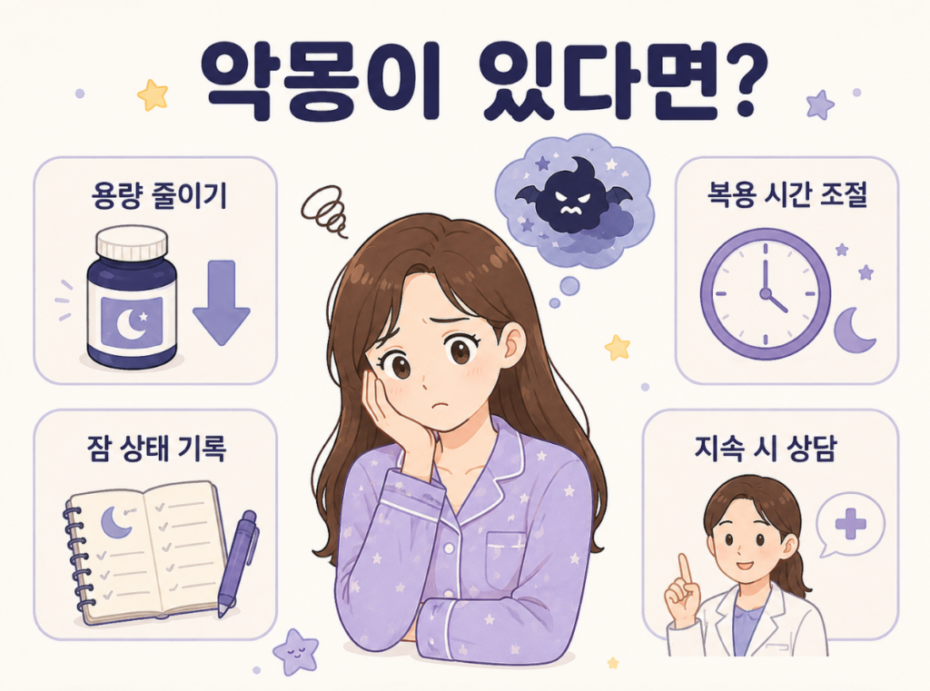 멜라토닌 영양제 부작용 복용전 확인하세요, 악몽이 있다면? 2 image 245