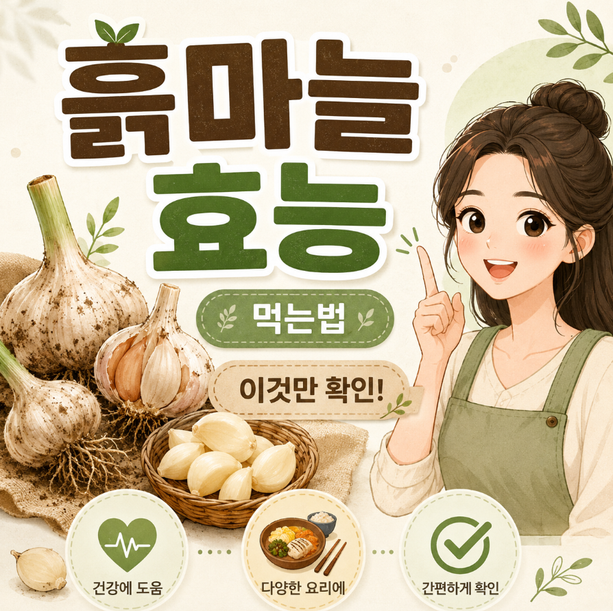 흙마늘 효능과 먹는법 이것만 확인하세요! 1 image 284