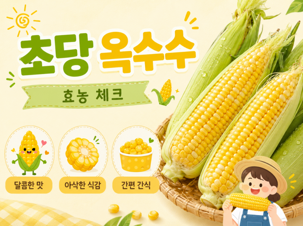 삶은 옥수수, 찐 옥수수 효능, 초당 옥수수 효능 총정리! 2 image 289