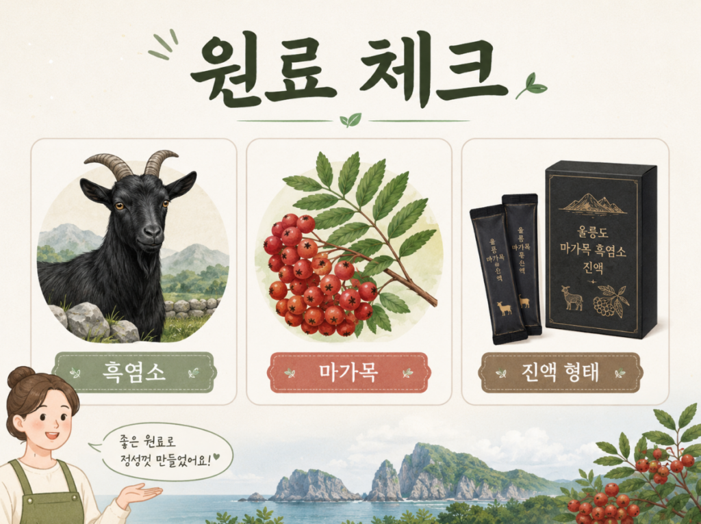 울릉도 마가목 흑염소 진액 효능과 가격까지 3 image 306