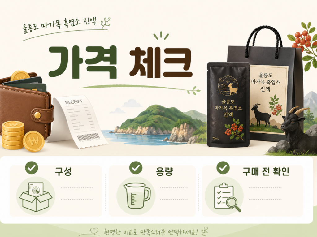 울릉도 마가목 흑염소 진액 효능과 가격까지 4 image 307
