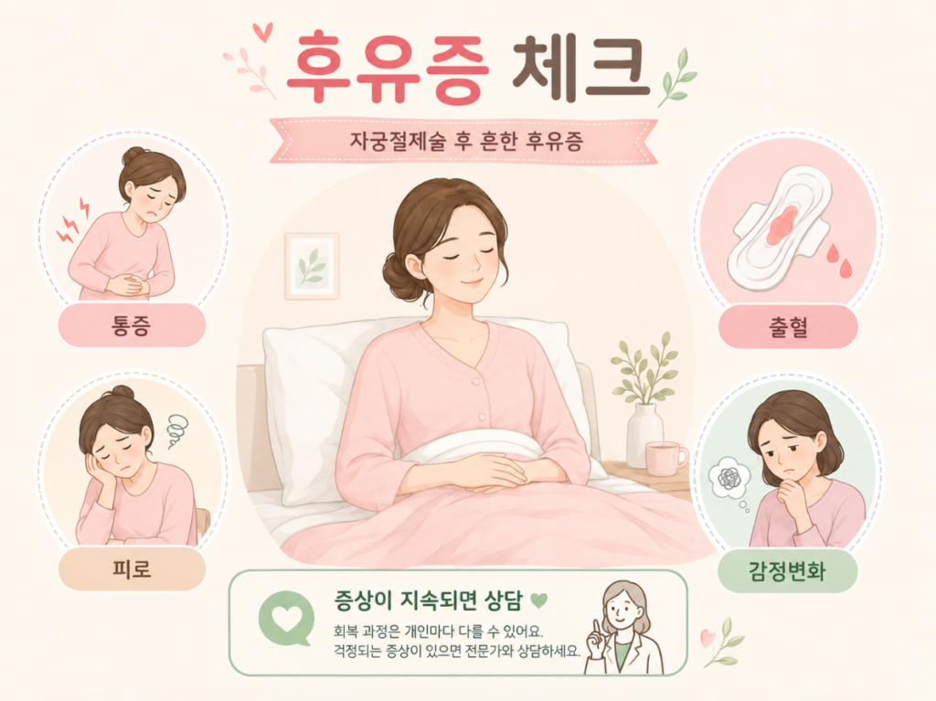 자궁적출 수술 후유증과 회복기간은 어느정도? 비용까지 총정리 2 image 321