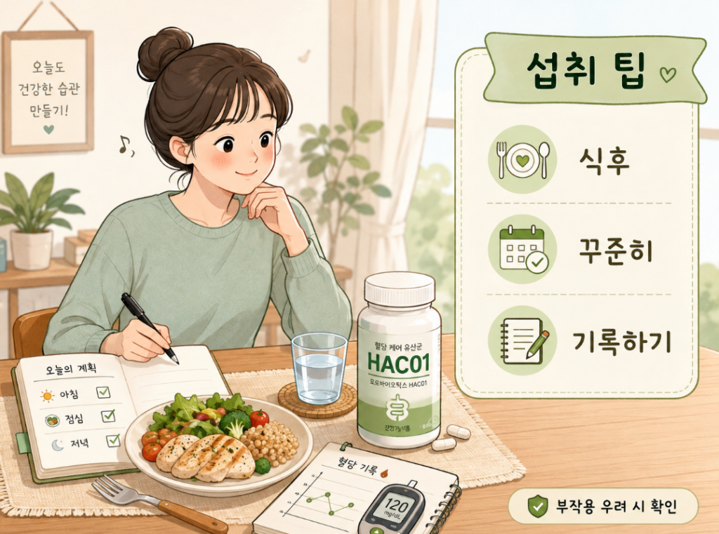 혈당 유산균hac01 추천, 부작용 우려된다면 확인하세요 4 image 371