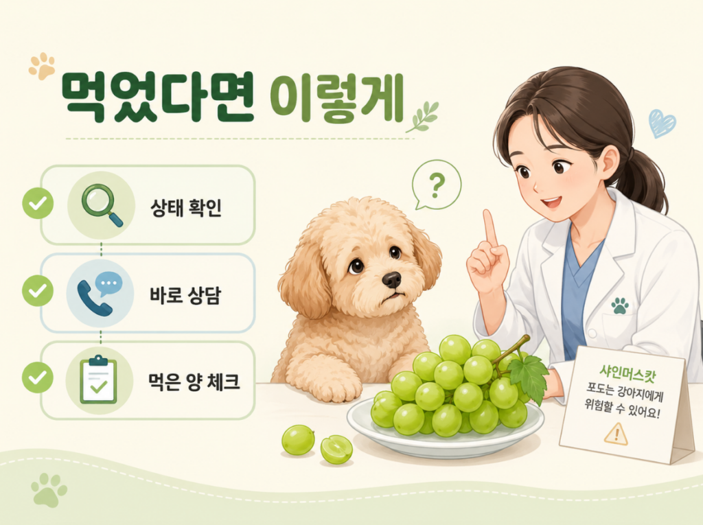 강아지 샤인머스켓 급여 먹어도될까? 1알정도는 괜찮을까 알려드려요 4 image 444