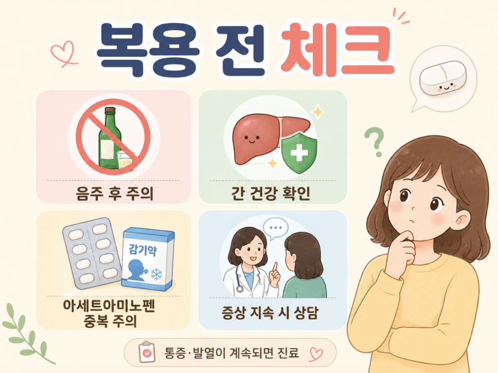 타이레놀 효과 시간 정리, 이렇게 복용하세요 4 image 448