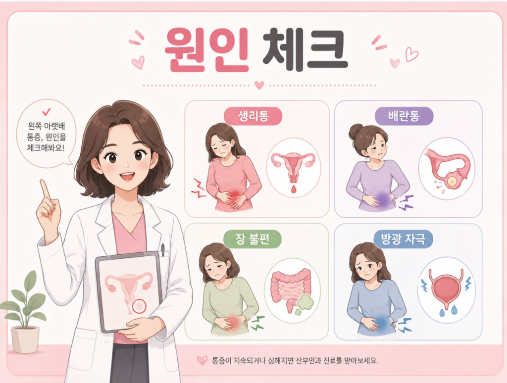 여자 왼쪽 아랫배 통증 콕콕 찌를때 해결법 이것만 확인하세요 2 image 46