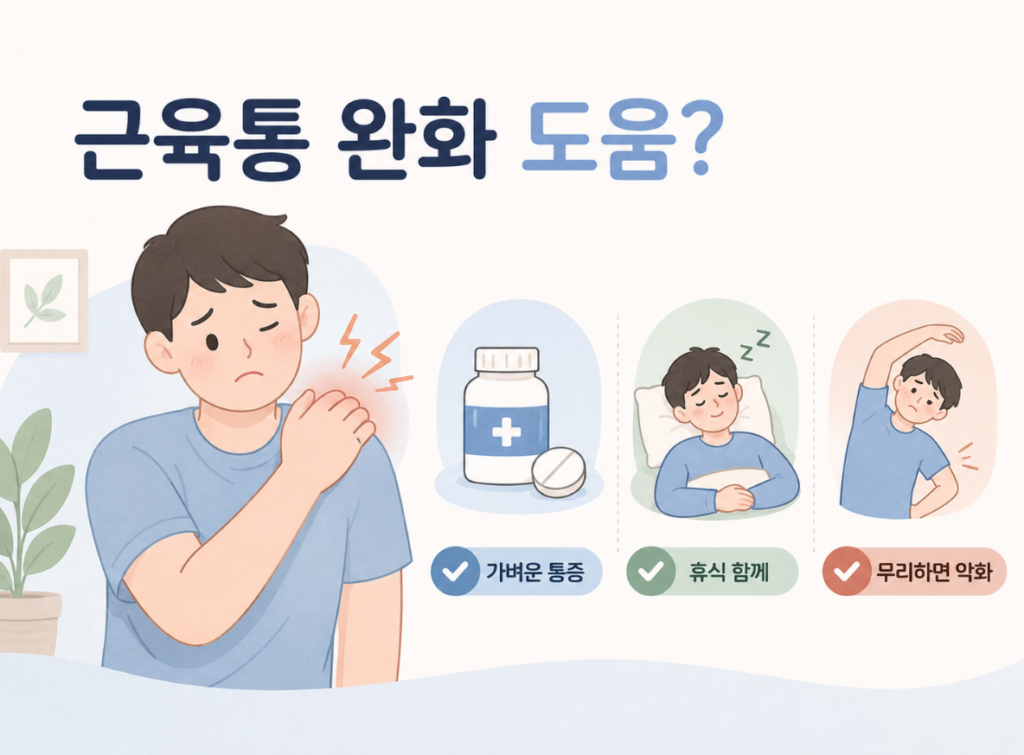 근육통 타이레놀 효과 좋을까? 복용법도 알려드립니다 2 image 470