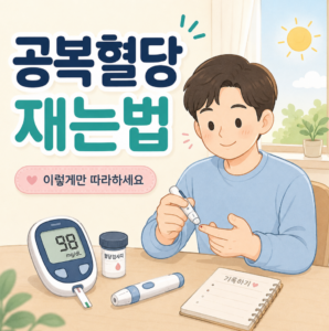 공복혈당 재는법
