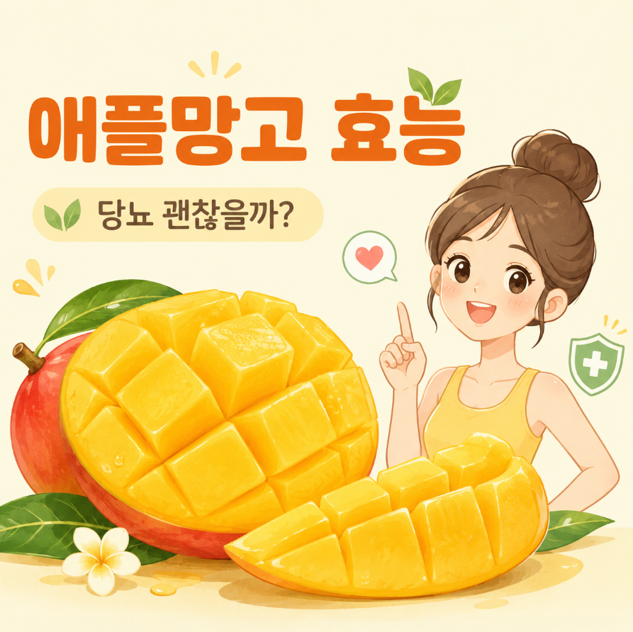 애플망고 효능, 당뇨에는 괜찮을까? 부작용 걱정된다면 확인 1 image 485
